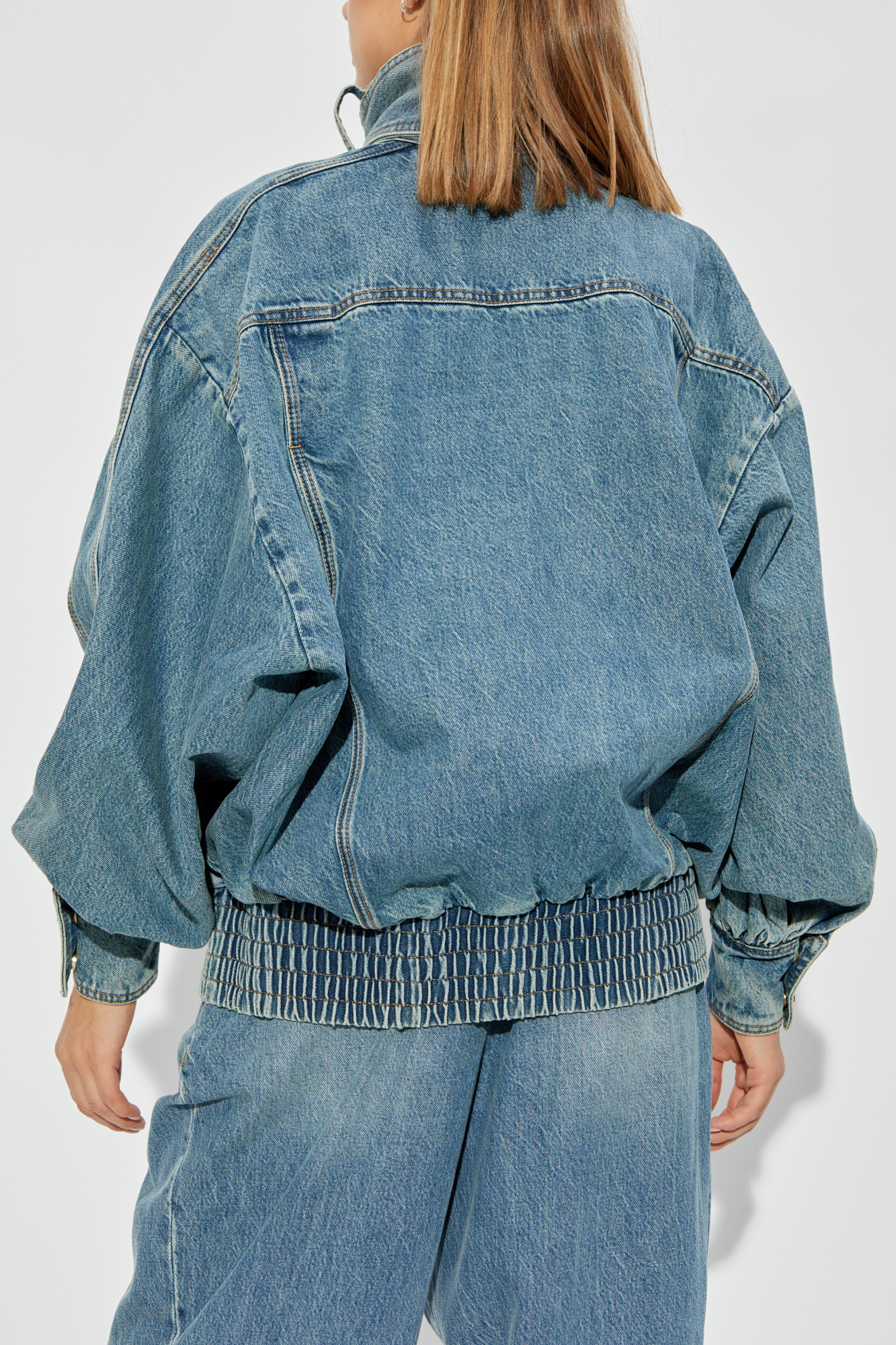 Blue Denim jacket Illustration Zimmermann - footwear